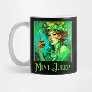 Art Nouveau Mint Julep Mug